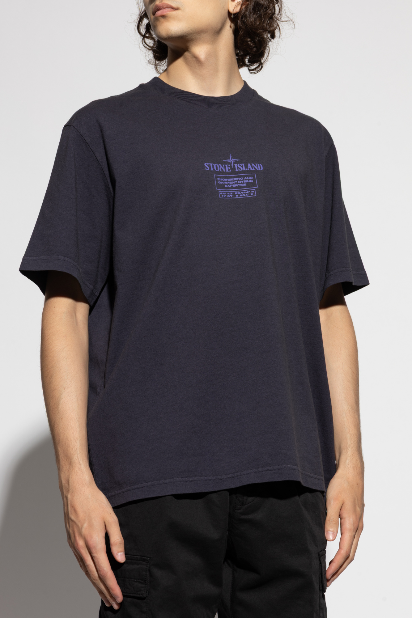Tシャツ・カットソー STONE  Men T Shirts S156100032S0045 Grey Sale Grey Heather Logo T-shirt Light Grey Karhu at -60% | L